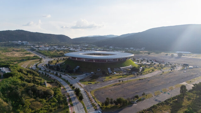 Estadio Chivas o estadio Akron, es donde se jugara el mundial de futbol soccer del 2026, ubicada en Guadalajara, Zapopan, Jalisco, Mexico