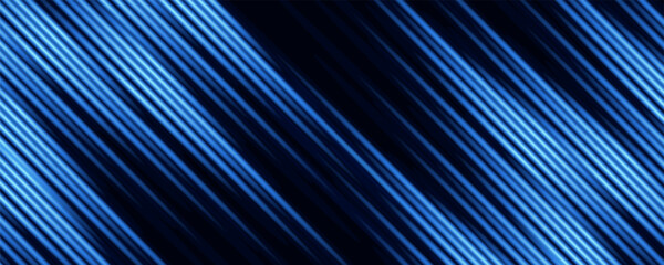 Fototapeta premium Dynamic neon light streaks with motion blur and sparkling flashes, creating a powerful and energetic design.