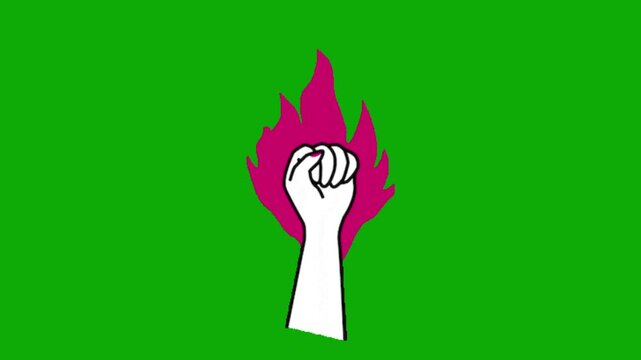 vector illustration of hand