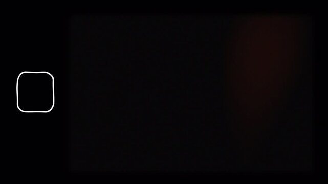 Super 8 mm and Super 16 Film Frame Grain Dust Authentic Vintage Scan for Social Media Transitions and Background Overlays in 4K Format 4k video