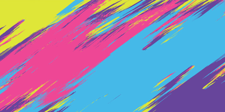 Grunge design of modern jersey colors and patterns, abstract colorful lines sublimation, sports background, cheering, running, cycling, basketball, netball, event, team, vector illustration. eps 10