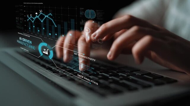 AI-driven manufacturing boosts industrial automation through IoT, cloud, and data analytics. Manufacturing process and factory output are optimized with smart feedback and AI. Marrow