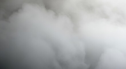 Fototapeta premium Ethereal and dense fog texture fills the frame completely, providing abstract, atmospheric obscurity and copy space, solitude, dense, atmospheric
