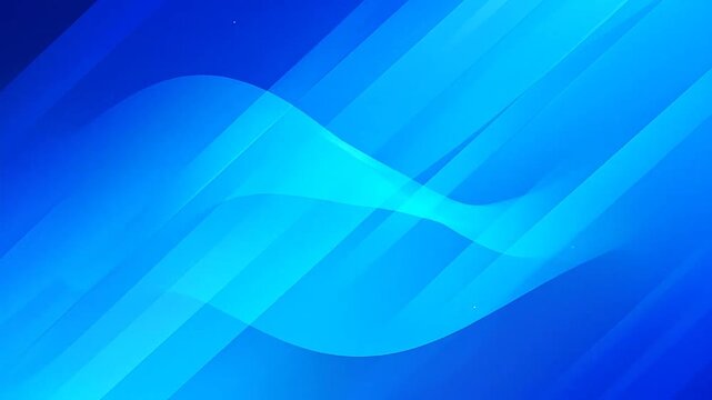 Abstract blue background with flowing lines and shapes for modern graphic design use