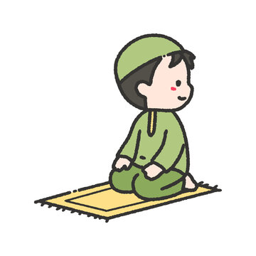The salam posture in salah