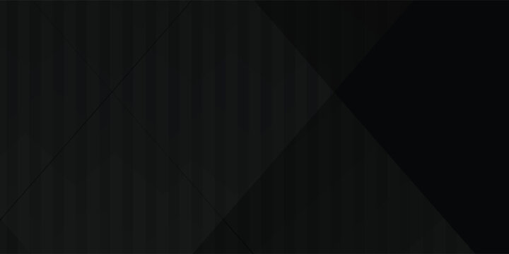 Black abstract background design. Modern wavy line pattern in monochrome colors. Premium stripe texture for banner, business backdrop