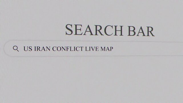 US Iran conflict live map Search Screens