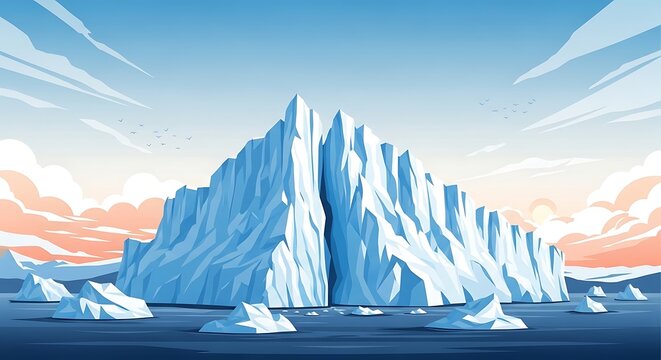 Iceberg Landscape.