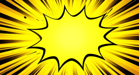 comic explosion, speech bubble, blast effect, cartoon burst, pop art bubble, boom graphic, starburst shape, dialog box, comic background, explosion cloud, action bubble, retro comic, graphic element,  © mrpixel