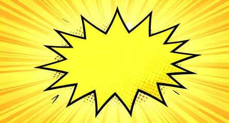 comic explosion, speech bubble, blast effect, cartoon burst, pop art bubble, boom graphic, starburst shape, dialog box, comic background, explosion cloud, action bubble, retro comic, graphic element,  © mrpixel
