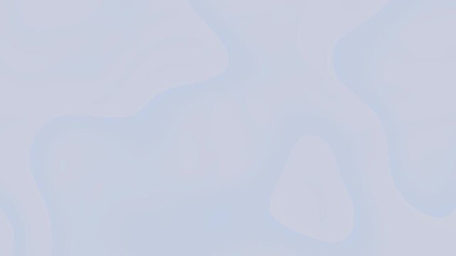 Looping pastel blue gray blob background animation for minimalist intros, branding, social posts, presentations, titles, and overlays.