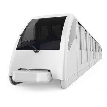 Monorail Train Isolated