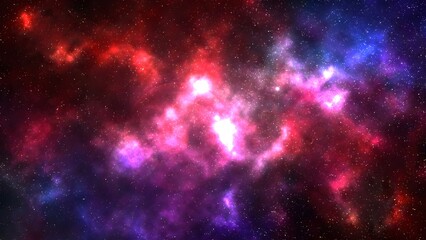 Vibrant star galaxy background with dark backdrop cosmic nebula and space exploration © Md. Latif Mamun