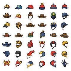 Obraz premium Headwear Harmony