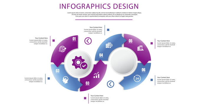 Modern infographics feature a step-by-step approach and creative designs with color gradients.