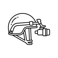 Naklejka premium Bicycle Helmet with Water Bottle Cage.