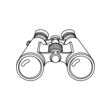 Binoculars for outdoor observation use.
