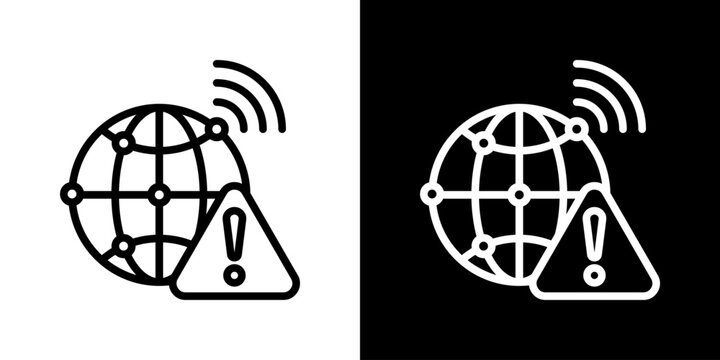 Danger Icon Set Multiple Style Collection