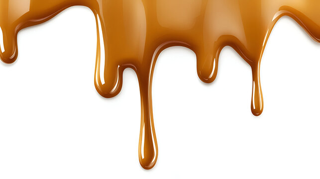 melted chocolate dripping