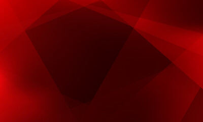 Obraz premium Dark red and black abstract geometric background with sharp overlapping shapes and gradients.