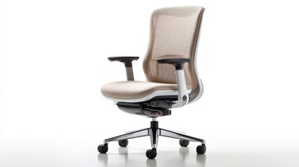 Obraz premium Modern Ergonomic Office Chair with Mesh Back and Comfortable Design