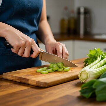 Celery Slices: A Culinary Moment