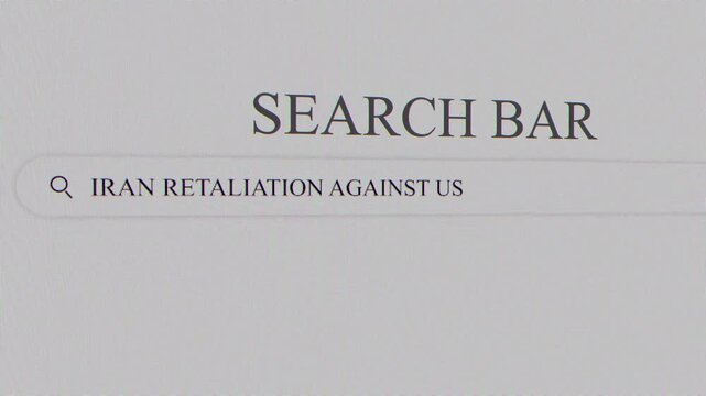 Iran retaliation against US Search Screens