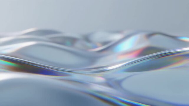 Liquid abstract Silver and mercury. Fluid silver background with ripples and waves . Silver luxury liquid in motion.