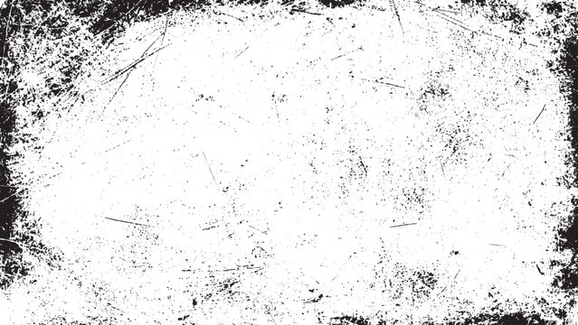 Vintage grunge background with chipped rough texture Abstract black texture with scuffs and scratch details