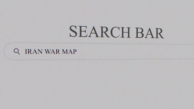 Iran war map Search Screens