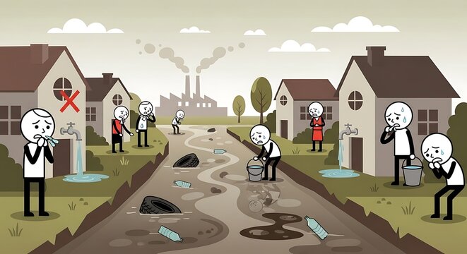 Polluted Water Problem.