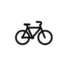 Obraz premium Classic E Bike Monoline Doodle Icon