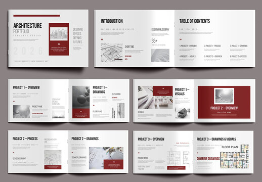 Architecture Portfolio Design Template
