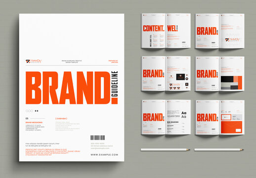 Brand Guidelines Template Corporate Identity
