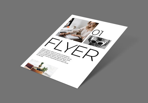 A4 Flyer Mockup