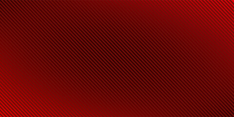 Red diagonal straight line background. Abstract dark striped gradient wallpaper. Red slanted stripes backdrop for flyer, banner, poster, presentation. Masculine linear game or sport texture. Vector © al