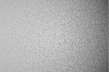 Fototapeta premium Monochrome TV static noise texture background with film grain and glitch vibe, ideal for grunge overlays, retro posters, web banners, and abstract design.