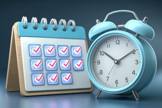 Careful planning relies on a schedule and calendar where a reminder for a task protects time and ensures a very consistent daily workflow.