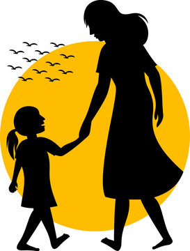 Happy Mothers Day Illustration