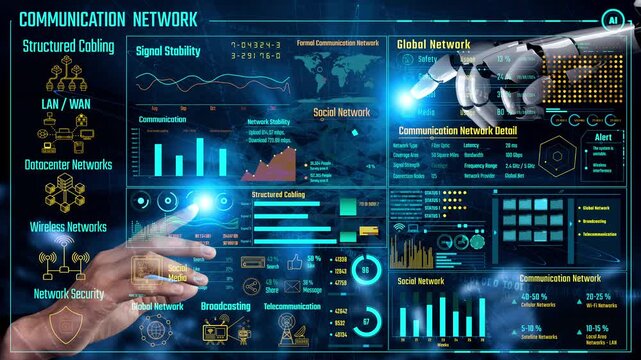 AI monitors data center performance via virtual assistant dashboards, connection insights, and artificial intelligence to improve telecom transparency and efficiency. Thunk