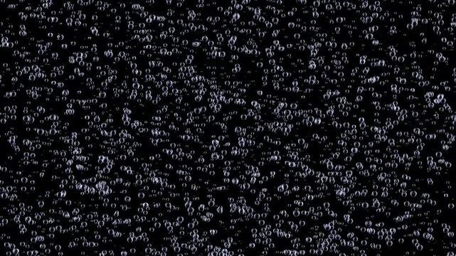 black fabric texture motion. bubble motion background. pattern texture.