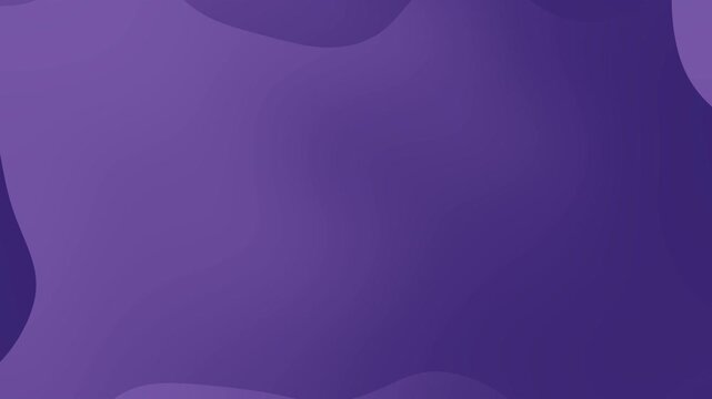 Looping purple gradient abstract background animation with soft wavy shapes. Ideal for intros, presentations, branding, websites, streams, and social media.