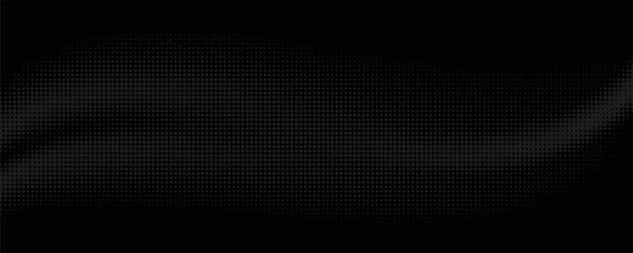Dot white black wave technology texture background. Abstract big data digital concept. 3d rendering.