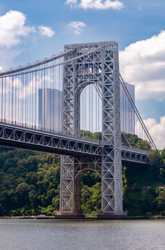 George Washington Bridge across the Hudson River