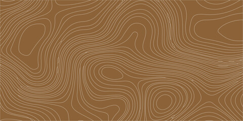 Vector illustration of a brown oak wood grain texture with a wavy sand dune pattern for a natural wooden floor or wall background design © Lily