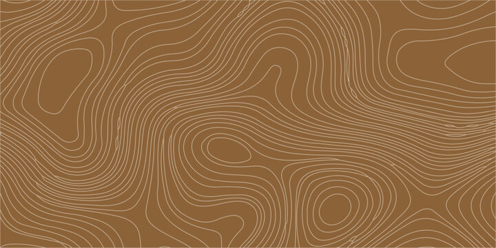 Vector illustration of a brown oak wood grain texture with a wavy sand dune pattern for a natural wooden floor or wall background design