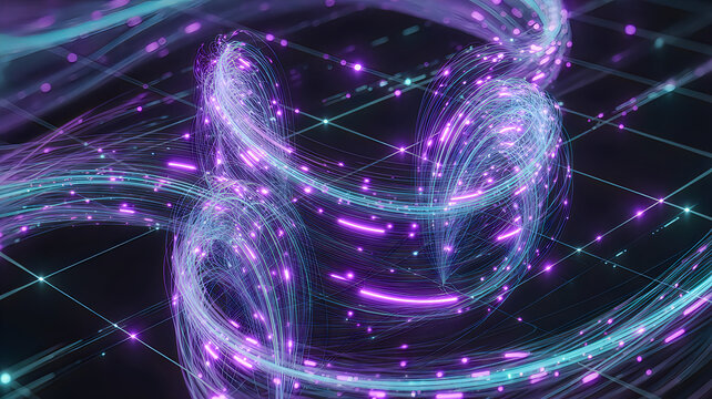 Abstract Quantum Energy Swirl
