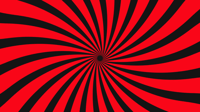 Red and Black Swirling Spiral Background abstract agitation
