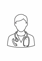 Fototapeta premium The Caregiver's Silhouette