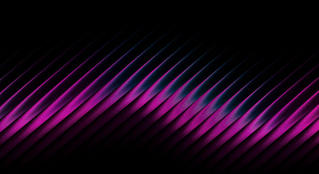 Abstract background with diagonal lines in purple and dark blue gradient